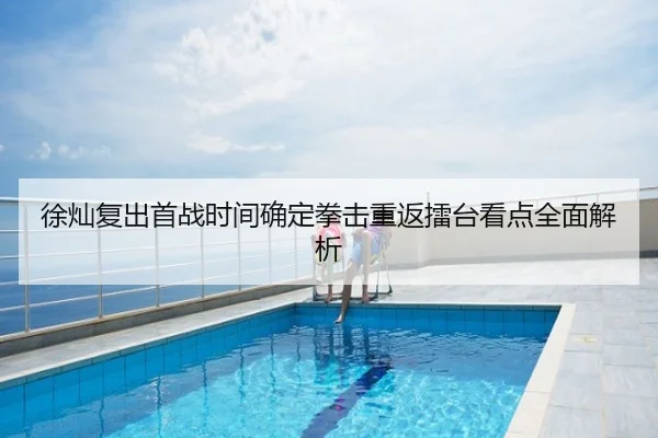 徐灿复出首战时间确定拳击重返擂台看点全面解析
